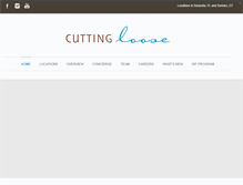 Tablet Screenshot of cuttingloose.net